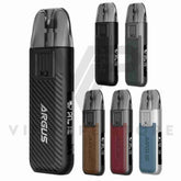Voopoo Argus Pod Kit a max output of 18w with the battery of 900 mah and the most latest GENE chipset & ITO optimizing technology which helps to enhance flavor experience, for which voopoo is famous for. A design with small LCD display for puff counting and battery indication, There are two variants of Argus cartridges 0.7 for DL and 1.2 for MTL. Its most unique design and smaller size is good for pocket and easily adjustable in hands